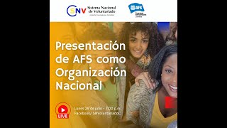 Presentación de AFS como organización nacional [upl. by Alanah]