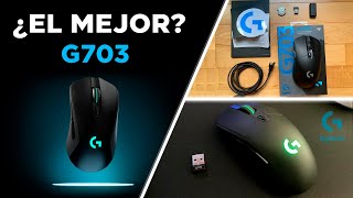 Review del Logitech G703 HERO  Diferencias con G603 G403 GPRO y G305 [upl. by Allecsirp696]