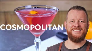 Cosmopolitan cocktail recipe [upl. by Lerraj]