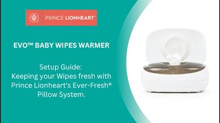 Prince Lionheart EVO™ BABY WIPES WARMER Setup Guide [upl. by Leroj]