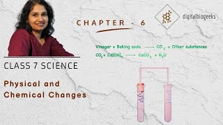 Physical and Chemical changes  Class 7 Science Chapter 6 [upl. by Dunson]