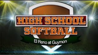 PTCI Softball  El Reno at Guymon [upl. by Seugirdor]