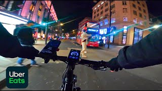 I Almost CRASHED Delivering Fast Food In Central London  Delivery POV EBike [upl. by Mauro540]