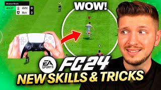 All New SKILL MOVES amp DRIBBLING in EAFC 24  Easy Tutorial [upl. by Jeralee]