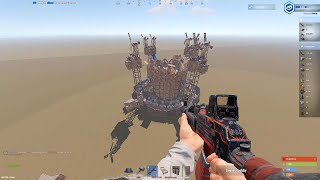 THE BEST 2X2 IN RUST Open Core  Widegap  MountainRoof  Rust Base Building 2023 [upl. by Fidela]