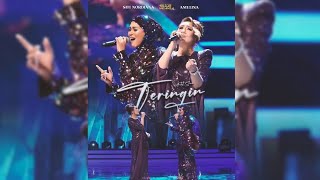 SITI NORDIANA amp AMELINA  TERINGIN  ALL STAR GEGAR VAGANZA MINGGU KE 9 [upl. by Yanehs68]