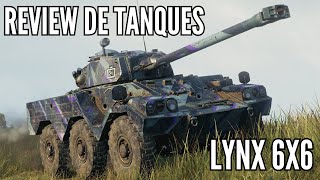 Review del quotRuedinesquot de nivel VIII Lynx 6X6 Tanque ligero francés para correr como un poseso [upl. by Ranip]