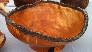 Bradford Pear Natural Edge Bowl [upl. by Ynohtnanhoj132]