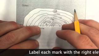 Making Topographic Map Profiles [upl. by Templa]