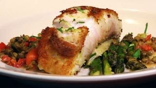 How to Make a HerbCrusted Striped Bass [upl. by Lin]