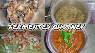 FERMENTED  FISH  CHUTNEY Manipuri style irasvlog9346 [upl. by Calvo]