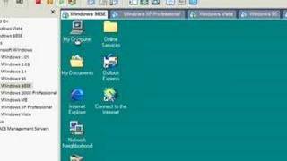 Windows 10 to Windows Vista  Microsoft Desktop History [upl. by Evie]