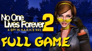 No One Lives Forever 2 A Spy in HARMs Way  Full Game Walkthrough [upl. by Dorsey]