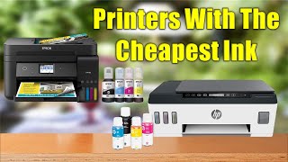 Top 5 Best Printers With The Cheapest Ink 2021 [upl. by Ynotna]