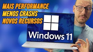 Windows 11 24H2  Veja o que muda e o DESEMPENHO [upl. by Flowers525]