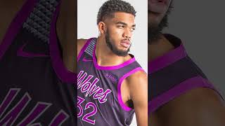 Minnesota Timberwolves Jersey Reveal 20232024 City Edition Jerseys nba basketball sports [upl. by Yrok]