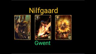 nilfgaard Imperial Formation vs scoiatael dwarf Renfri prorank Gwent Card Game2409291706 [upl. by Lainad]