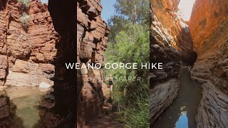 Hiking amp Swimming through Weano Gorge  Karijini NP [upl. by Atniuq388]