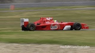 3 seat Ferrari Formula 1 car with V10 engine EPIC Sound [upl. by Worlock]