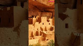 The Anasazi Cliff Dwellings Anasazi CliffDwellings AncientMysteries Archaeology AncientWorld [upl. by Orson]