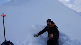 Eddies Ridge Turnagain Pass AK  Feb 04 2024 [upl. by Nogem662]