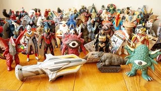 ウルトライブ73連発‼︎ ギンガスパークで全怪獣ソフビ（スパークドール）をリードしてみた‼︎★ウルトラマン mainan ultraman ginga ソフビ ウルトラマンＲ／Ｂルーブ [upl. by Nyleimaj]