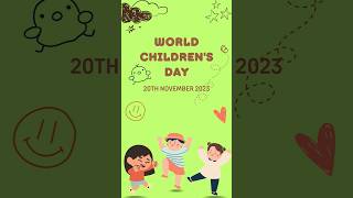 When is Childrens Day 2023 Date  2023 Childrens Day Date  shorts [upl. by Fenny910]