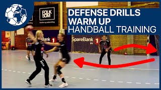 7 Defense Exercises for Handball Training  Flint Pejovic  Handball inspires [upl. by Imoian867]