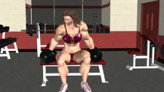 Amazonian Work Out 3D animation [upl. by Saucy720]