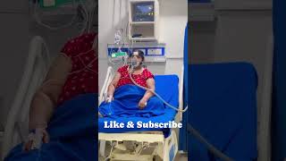 Patient on bipap  Cpap support in ICU  Bipap mashine  cpap mashine  nrbm mask shorts doctor [upl. by Kerad]