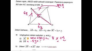 Matematik Tambahan Tingkatan 5latihan ulangkaji vektor [upl. by Hadleigh]