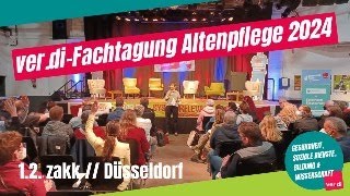 verdi Fachtagung Altenpflege 2024 Grußwort Susanne Hille amp Input quotPersonalbemessungquot Matthias Gruß [upl. by Lindahl]