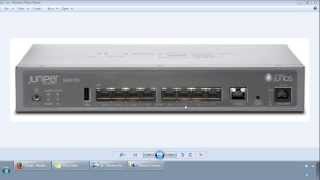 Juniper SRX Initial Configuration Get Started Video [upl. by Xenos]