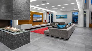 AwardWinning CustomBuilt  Contemporary Interior Design in Entertainers Dream Home  House Tour [upl. by Natka]