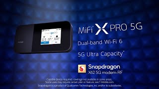 MiFi® X PRO 5G  TMobile Mobile Hotspot  Powered by Inseego® [upl. by Tiernan]