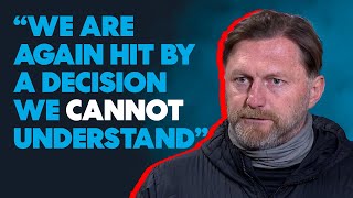 Hasenhüttl I Don’t Know How We Didnt Get A Penalty  Southampton 12 Wolves  Post Match Interview [upl. by Durning]