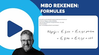 MBO rekenen formules [upl. by Hanahsuar531]