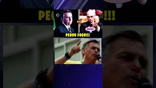 🔴EITA BOLSONARO NÃO SE INTIMIDA E VAI PRA CIMA PARTE 5 🔥🔥🔥 shorts [upl. by Sparkie]