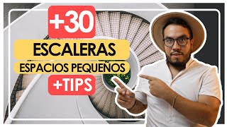 ➕30 IDEAS INCREÍBLES ESCALERAS PARA ESPACIOS REDUCIDOS [upl. by Sama]