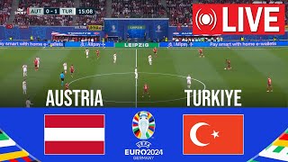 🔴 LIVE Österreich gegen Türkiye  UEFA EURO 2024  Jetzt live spielen [upl. by Duck]