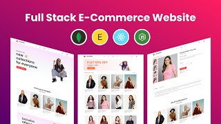 How To Create Full Stack ECommerce Website Using React JS MongoDB Express amp Node JS 2024 [upl. by Blumenfeld]