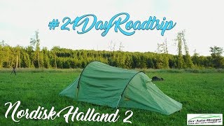 21DayRoadtrip  Aufbau Nordisk Halland 2 Tunnelzelt [upl. by Cobby]