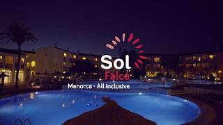 Sol Falcó el mejor hotel todo incluido de Menorca España [upl. by Studdard]