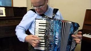 Demo of voices of Allodi 2672 accordion  Primrose Polka [upl. by Sulakcin966]