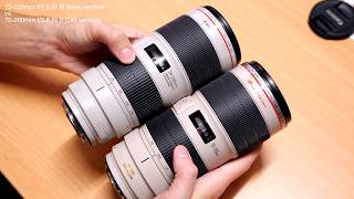 NEW Canon 70200mm lenses  First look and sample photos [upl. by Rehpotsihc]