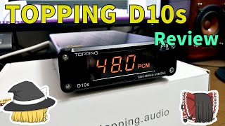 【安価】一万円のUSBDACの実力は？～TOPPING D10sの場合 使用する際の注意点なども解説【音質】 [upl. by Inod]