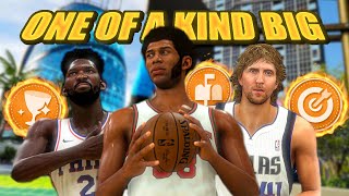 BEST CENTER BUILD IN NBA 2K22 JOEL EMBIID KAREEM BUILD GLITCHED 72 CENTER SEASON 8 READY [upl. by Eerot852]