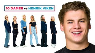 10 DAMER vs HENRIK VIKEN [upl. by Nihs]