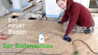 Boden schief im Altbau  Der neue Bodenbelag  Selbstgemacht aber wieDIY [upl. by Fairlie]