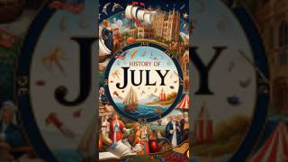 The History of July shorts subscribe facts calendar history [upl. by Doone]